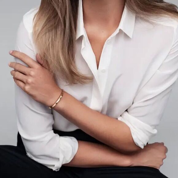 Daniel Wellington Rose Gold Minimalist Cuff Bracelet Unisex - Picture 2 of 10